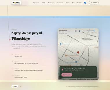 Kontakt i mapa